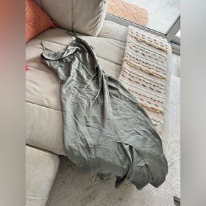 Ever New Green Dress with Slit